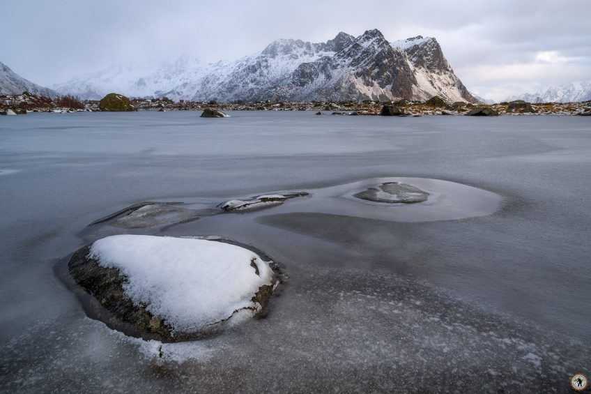 Eis Lofoten, Winter, Januar, Schnee, Norwegen, Polarlicht, Fotoreise