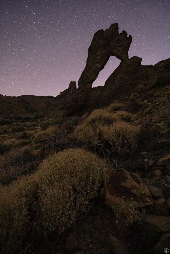 Teneriffa Bein Nacht am Teide