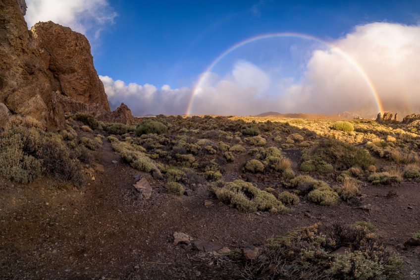 Teide Regenbogen, Teneriffa