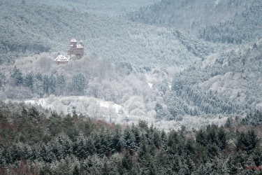 Pfälzerwald, Schlüsselfelsen, Berwartstein, Winter