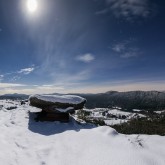 Pfälzerwald, Geiersteine, Winter, Lug